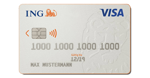 Kreditkarte Visa ING- So melden Sie sich an