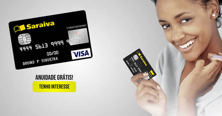 Cartão de Crédito Saraiva - Como Solicitar